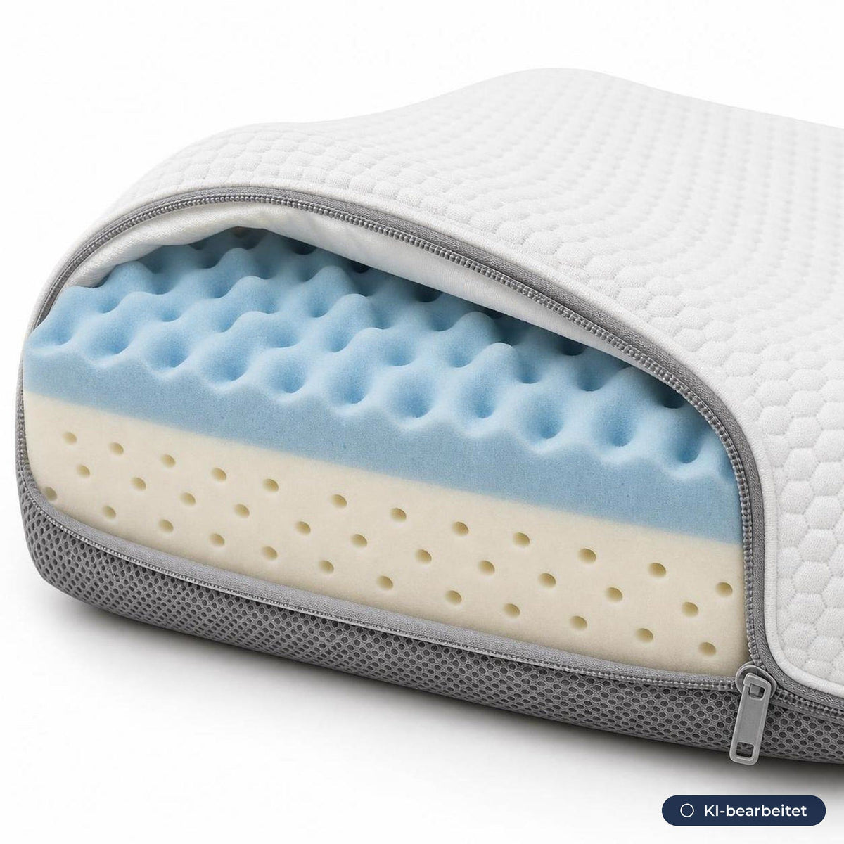 AURA Nackenkissen – ergonomischer zweilagiger Schaumkern